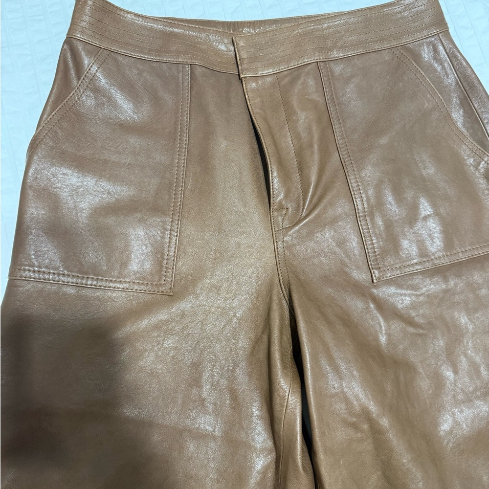 Frame Denim Chocolate Ankle Pants - Picture 9 of 11